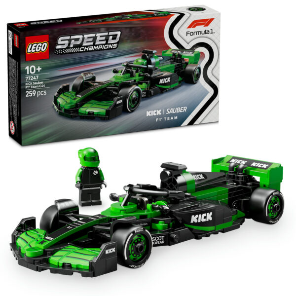 LEGO® Speed Champions 77247 Závodní auto KICK Sauber F1 Team C44