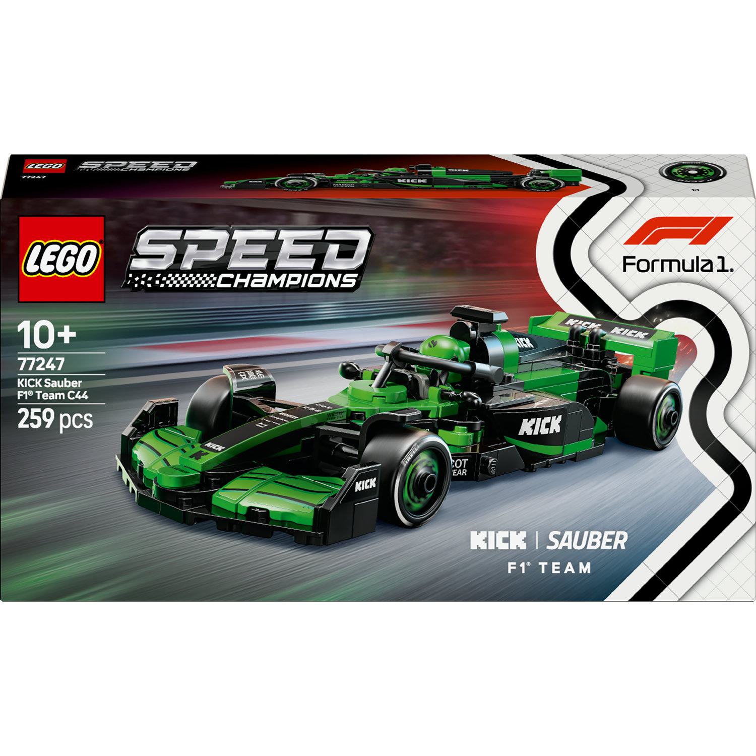 LEGO® Speed Champions 77247 Závodní auto KICK Sauber F1 Team C44 - Obrázek 9