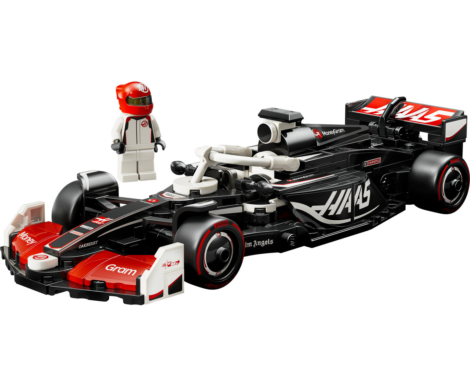 LEGO® Speed Champions 77250 Závodní auto MoneyGram Haas F1 Team VF-24 - Obrázek 2