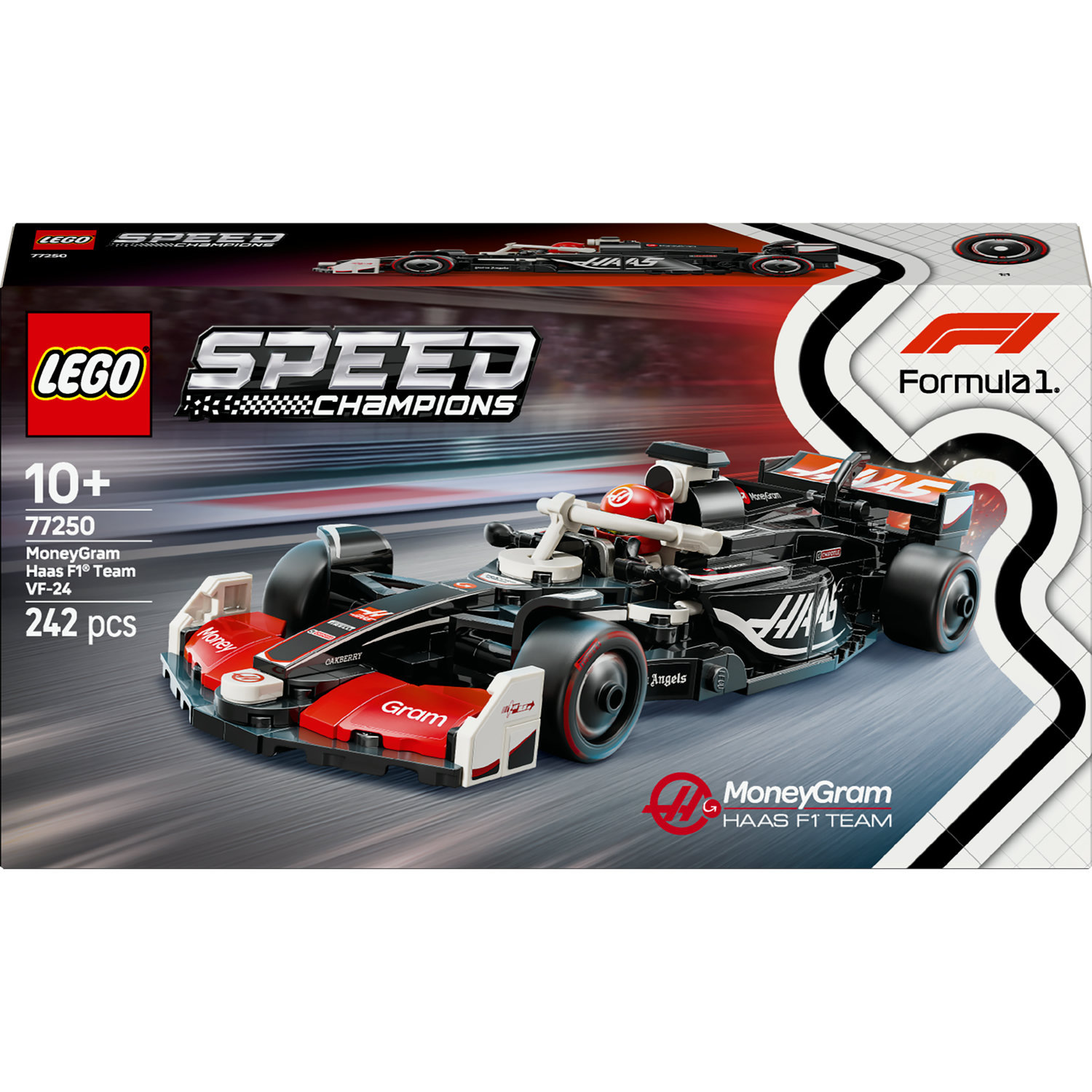 LEGO® Speed Champions 77250 Závodní auto MoneyGram Haas F1 Team VF-24 - Obrázek 9