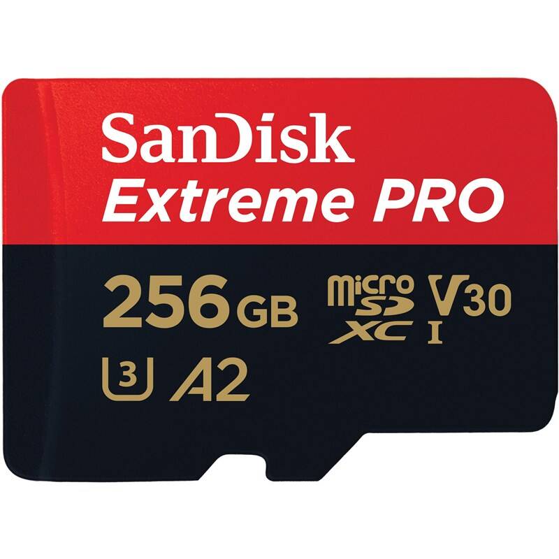 SanDisk Extreme PRO microSDXC karta 256 GB SDSQXCD-256G-GN6MA
