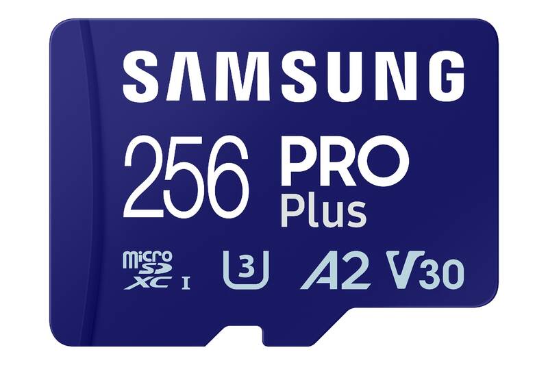 Samsung Micro SDXC PRO Plus 256GB UHS-I U3 (180R/130W) + SD adaptér (MB-MD256SA/EU) - Obrázek 5