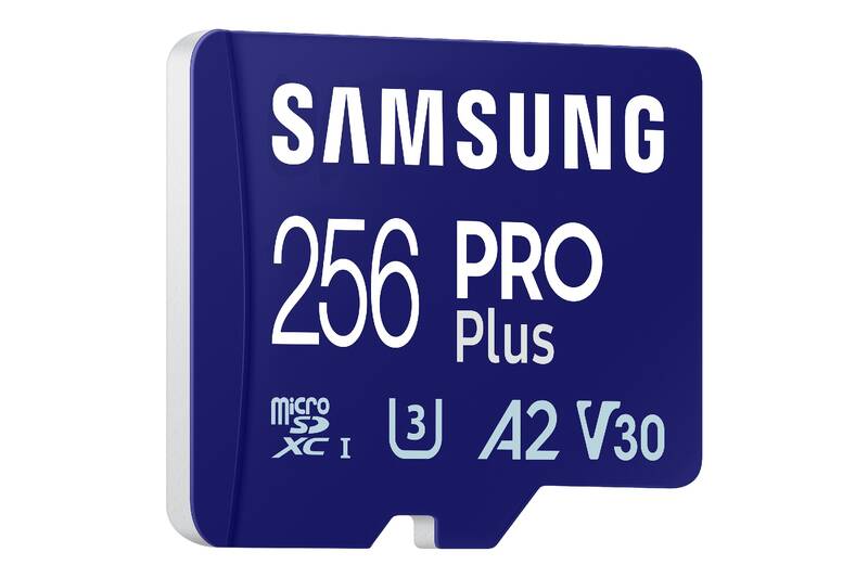 Samsung Micro SDXC PRO Plus 256GB UHS-I U3 (180R/130W) + SD adaptér (MB-MD256SA/EU) - Obrázek 7