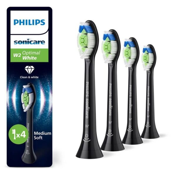 Philips Sonicare Optimal White HX6064/88 (4 ks) černá