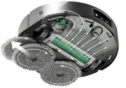 iRobot Roomba Plus 505 Combo + AutoWash dock Black - Obrázek 7