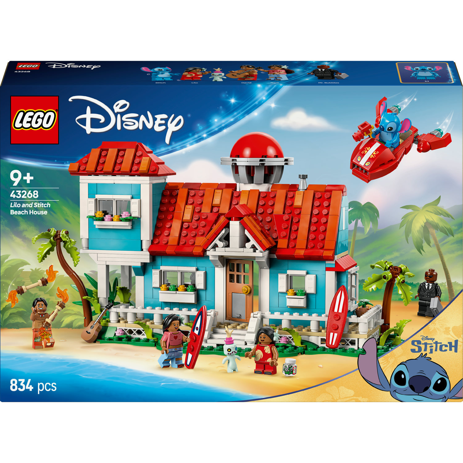 LEGO® Disney 43268 Lilo a Stitch a domek na pláži - Obrázek 3