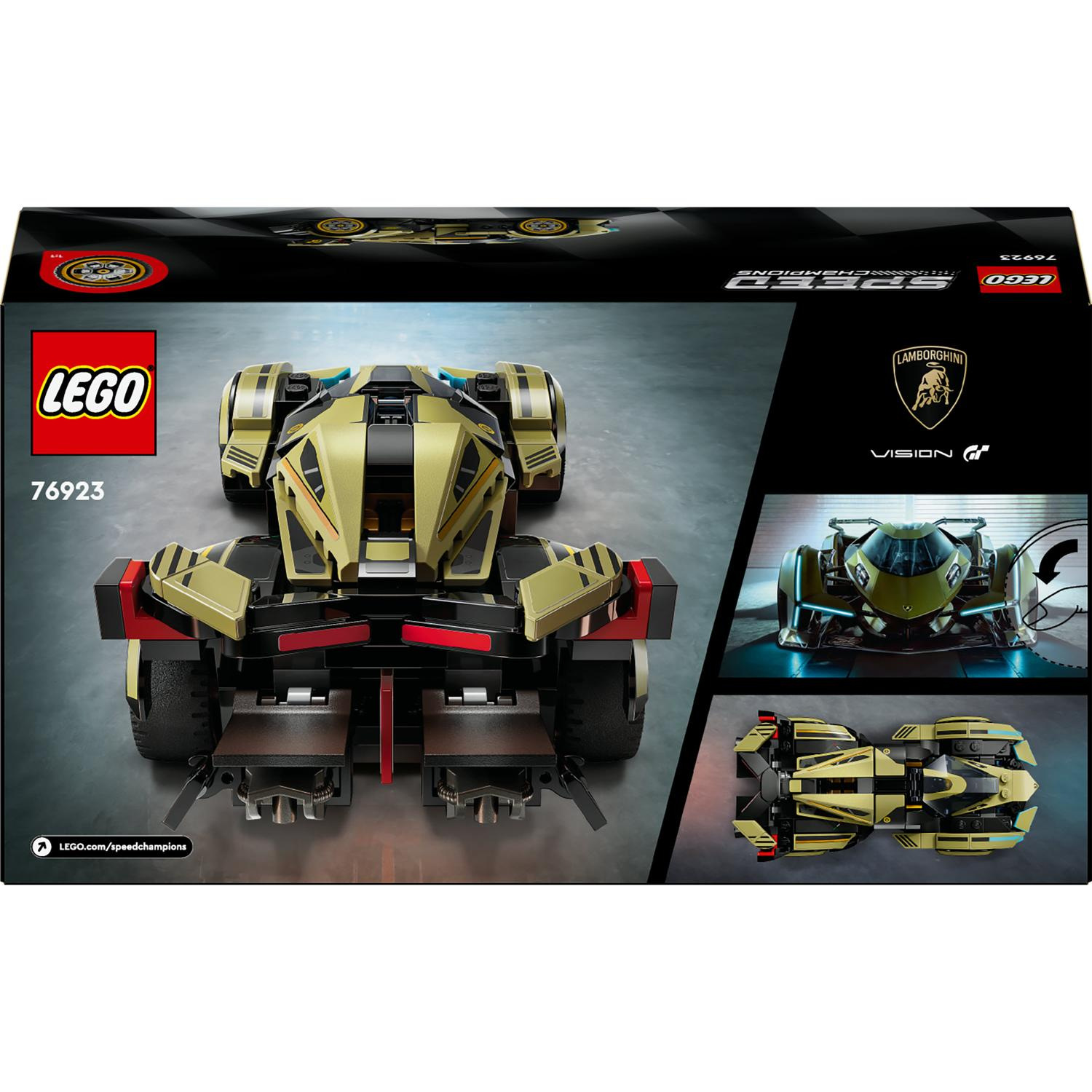 LEGO® Speed Champions 76923 Superauto Lamborghini Lambo V12 Vision GT - Obrázek 7