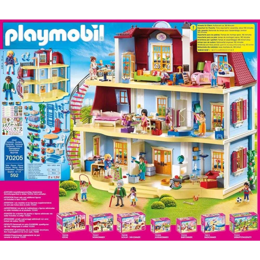 Playmobil 70205 Velký domeček pro panenky - Obrázek 3
