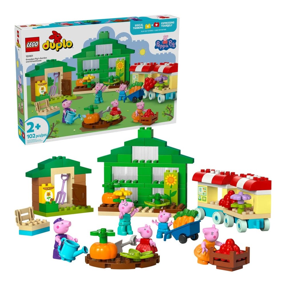 LEGO® DUPLO 10461 Dědečkova zahrada a skleník