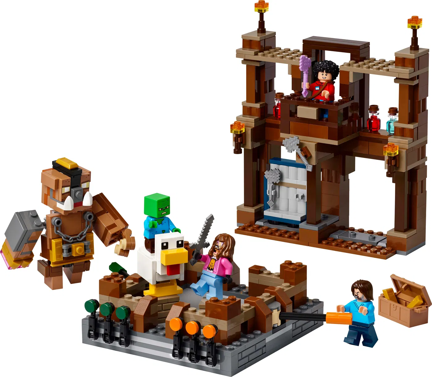 LEGO® Minecraft® 21272 Bojový ring v Lesním sídle - Obrázek 2