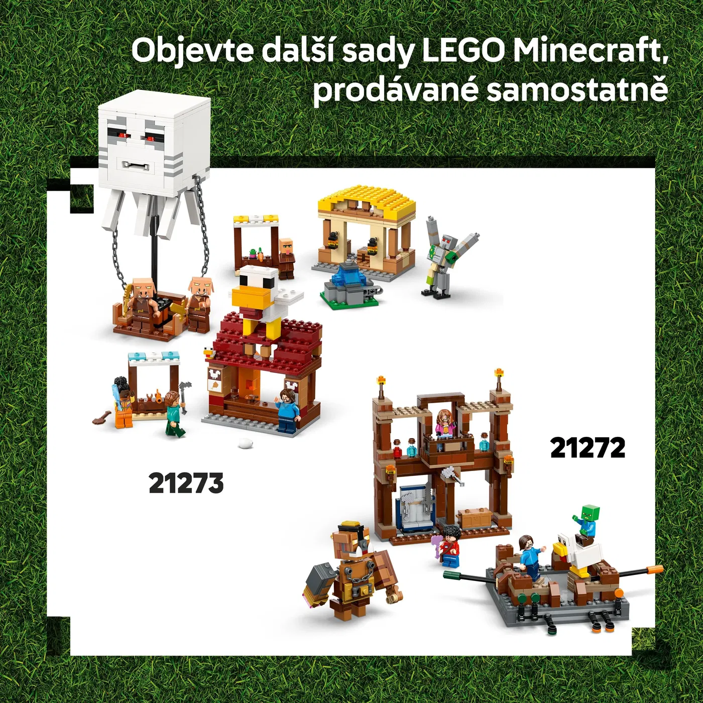 LEGO® Minecraft® 21272 Bojový ring v Lesním sídle - Obrázek 4