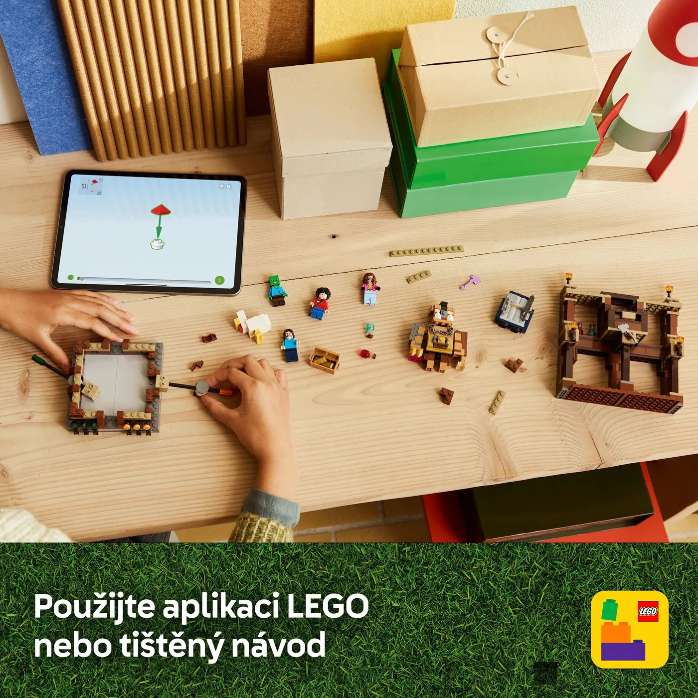 LEGO® Minecraft® 21272 Bojový ring v Lesním sídle - Obrázek 5