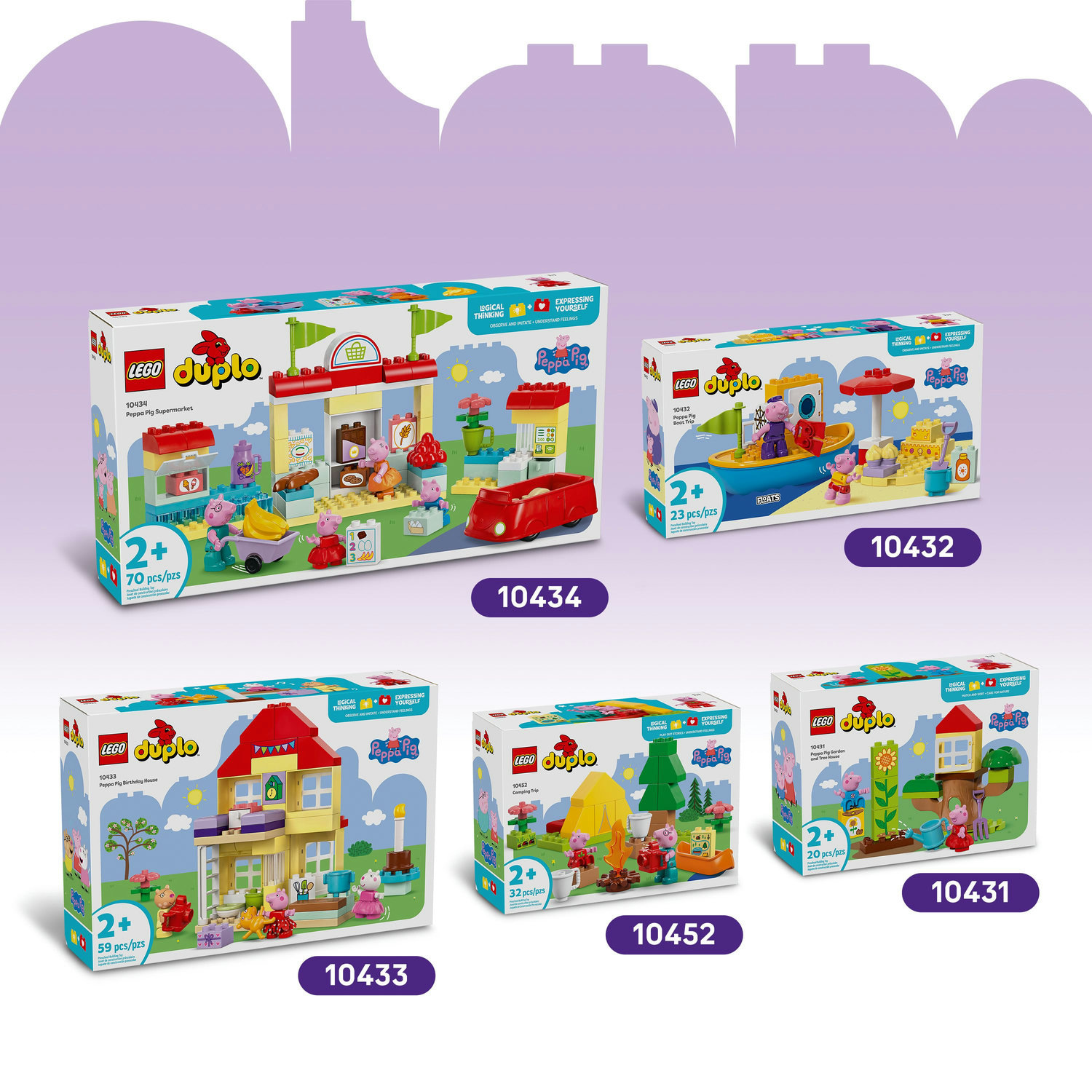 LEGO® DUPLO® 10453 Prasátko Peppa Zábavní park - Obrázek 7