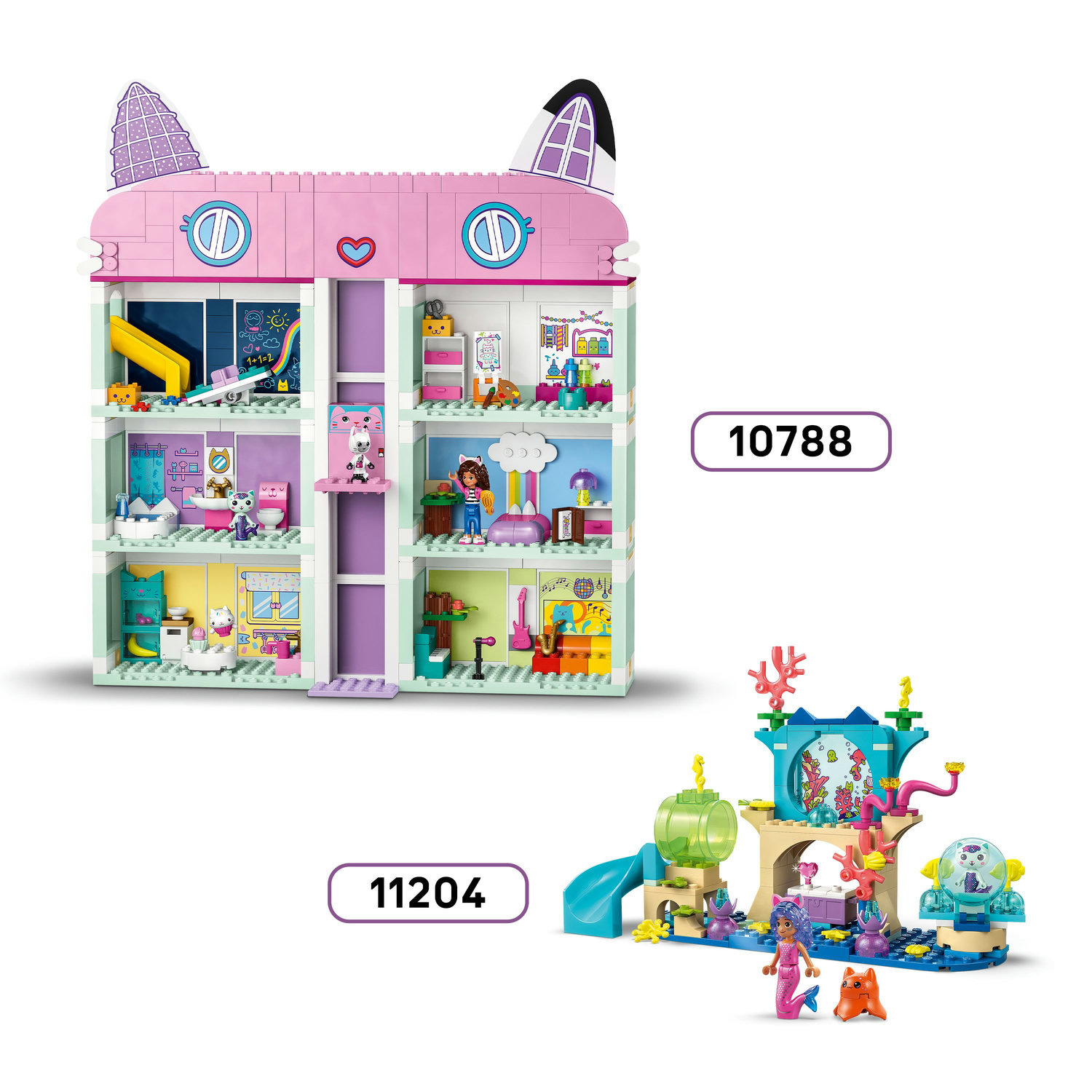 LEGO® Gabby’s Dollhouse 11205 Cukrová hora a Kočičí zahrádka - Obrázek 6