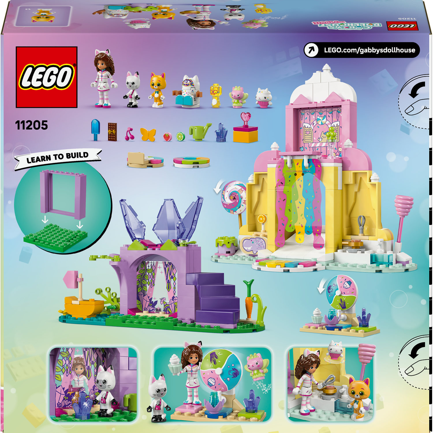 LEGO® Gabby’s Dollhouse 11205 Cukrová hora a Kočičí zahrádka - Obrázek 8