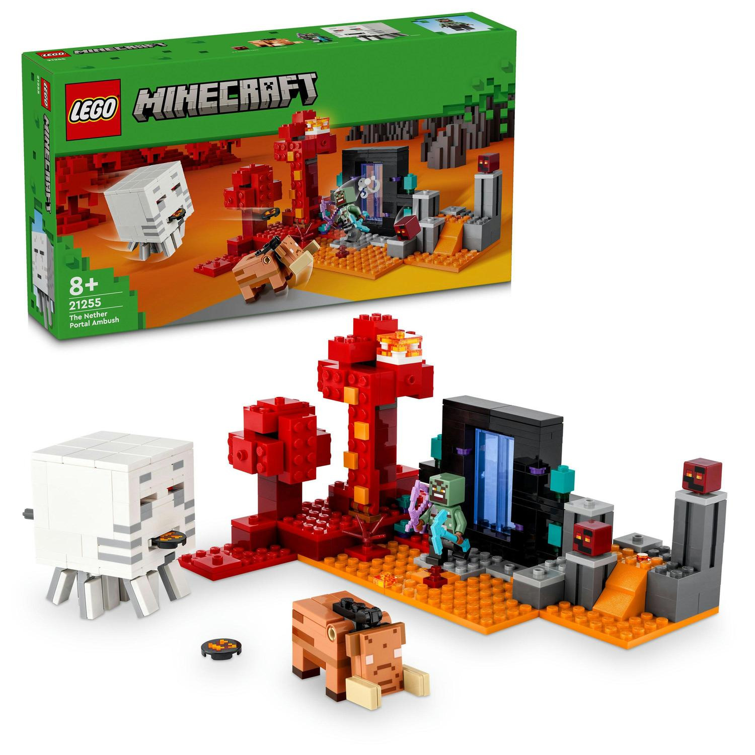 LEGO® Minecraft 21255 Expedice na portál v Netheru