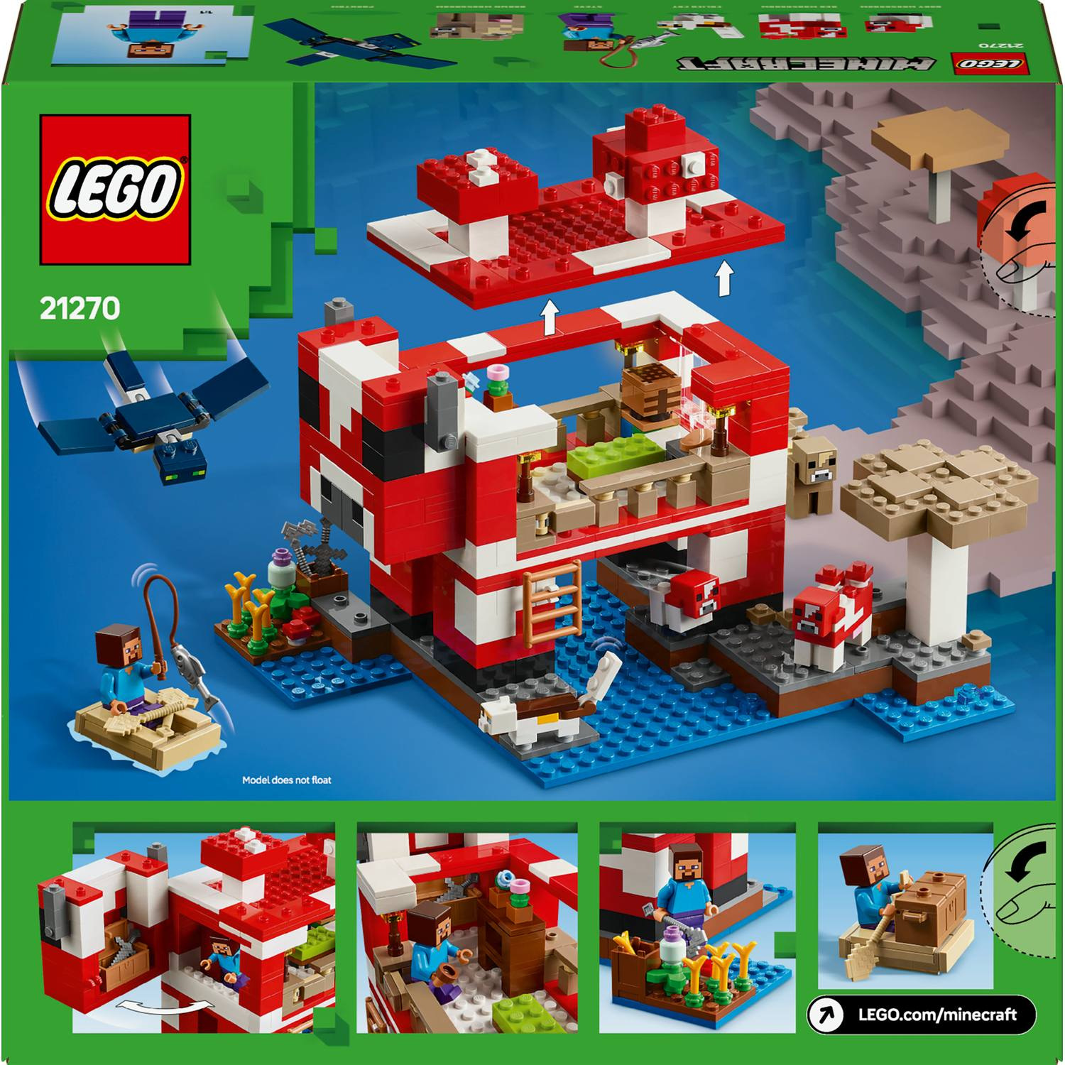 LEGO® Minecraft 21270 Krávomůrčí domek - Obrázek 10