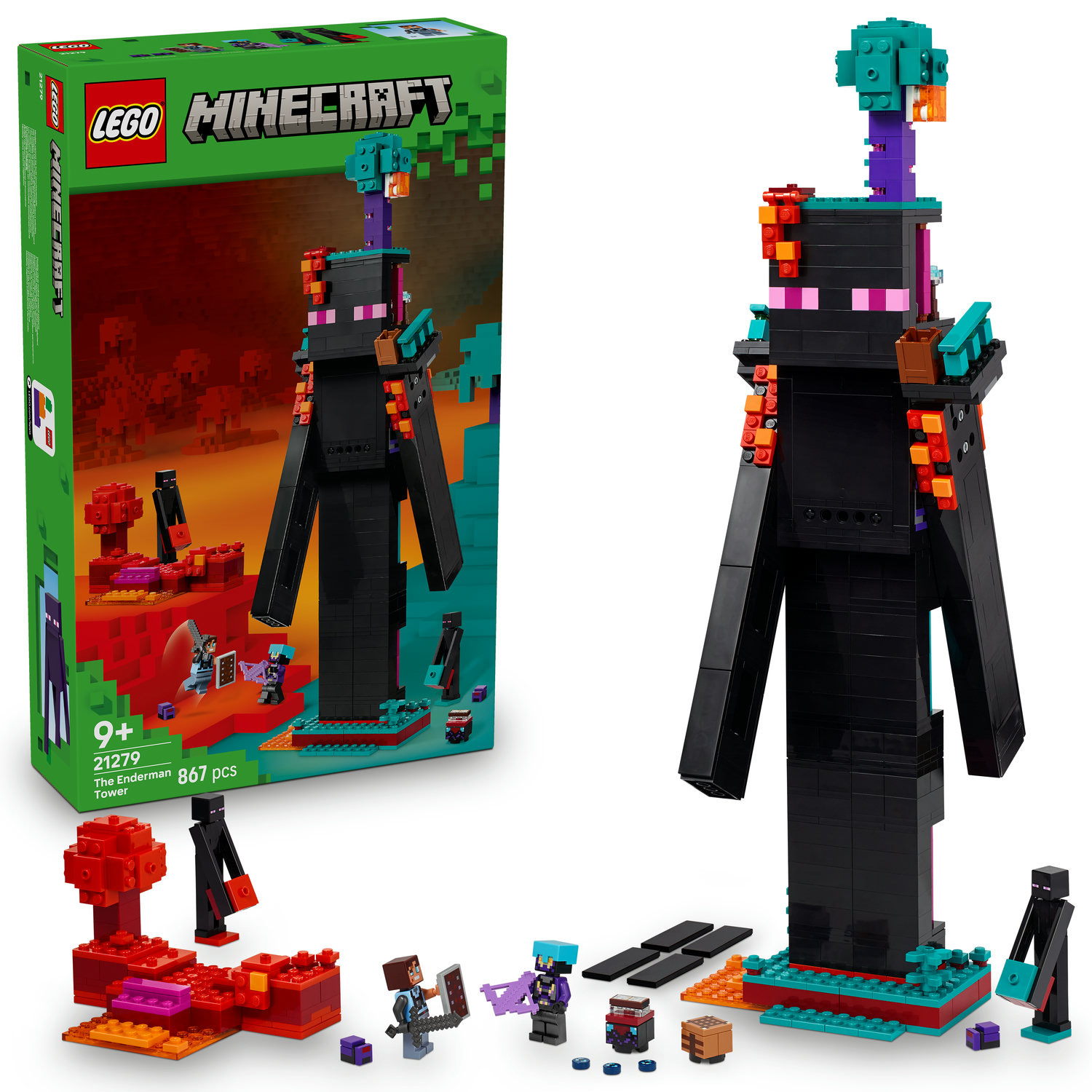 LEGO® Minecraft 21279 Endermanova věž
