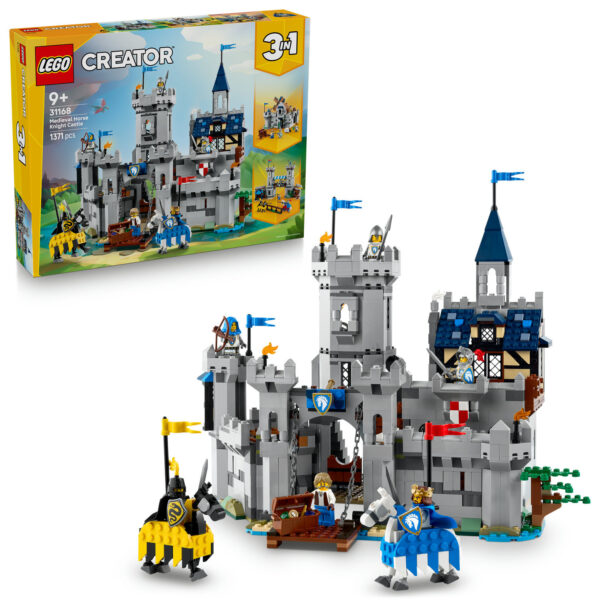 LEGO® Creator 31168 Středověký hrad a rytíři na koních