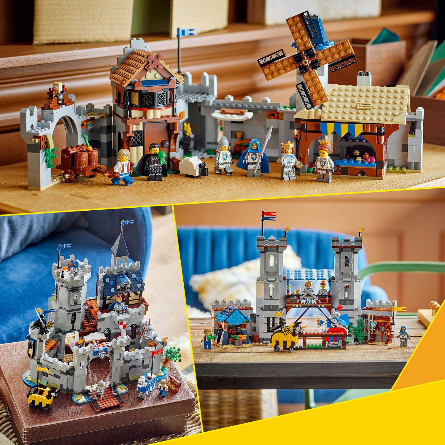 LEGO® Creator 31168 Středověký hrad a rytíři na koních - Obrázek 4