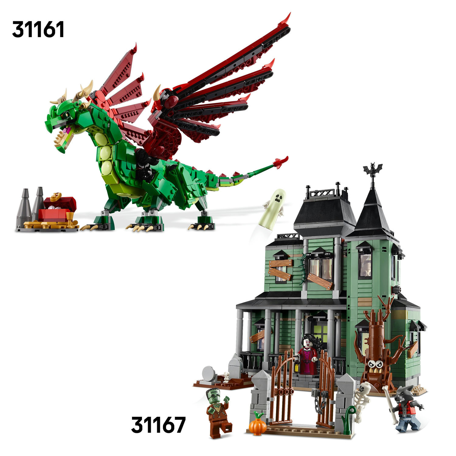LEGO® Creator 31168 Středověký hrad a rytíři na koních - Obrázek 8