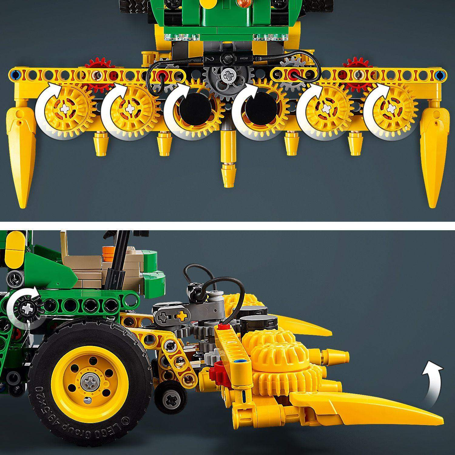 LEGO® Technic 42168 Krmný kombajn John Deere 9700 - Obrázek 6