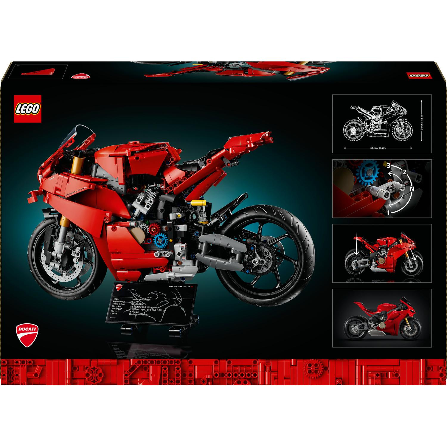 LEGO® Technic 42202 Motorka Ducati Panigale V4 S - Obrázek 10