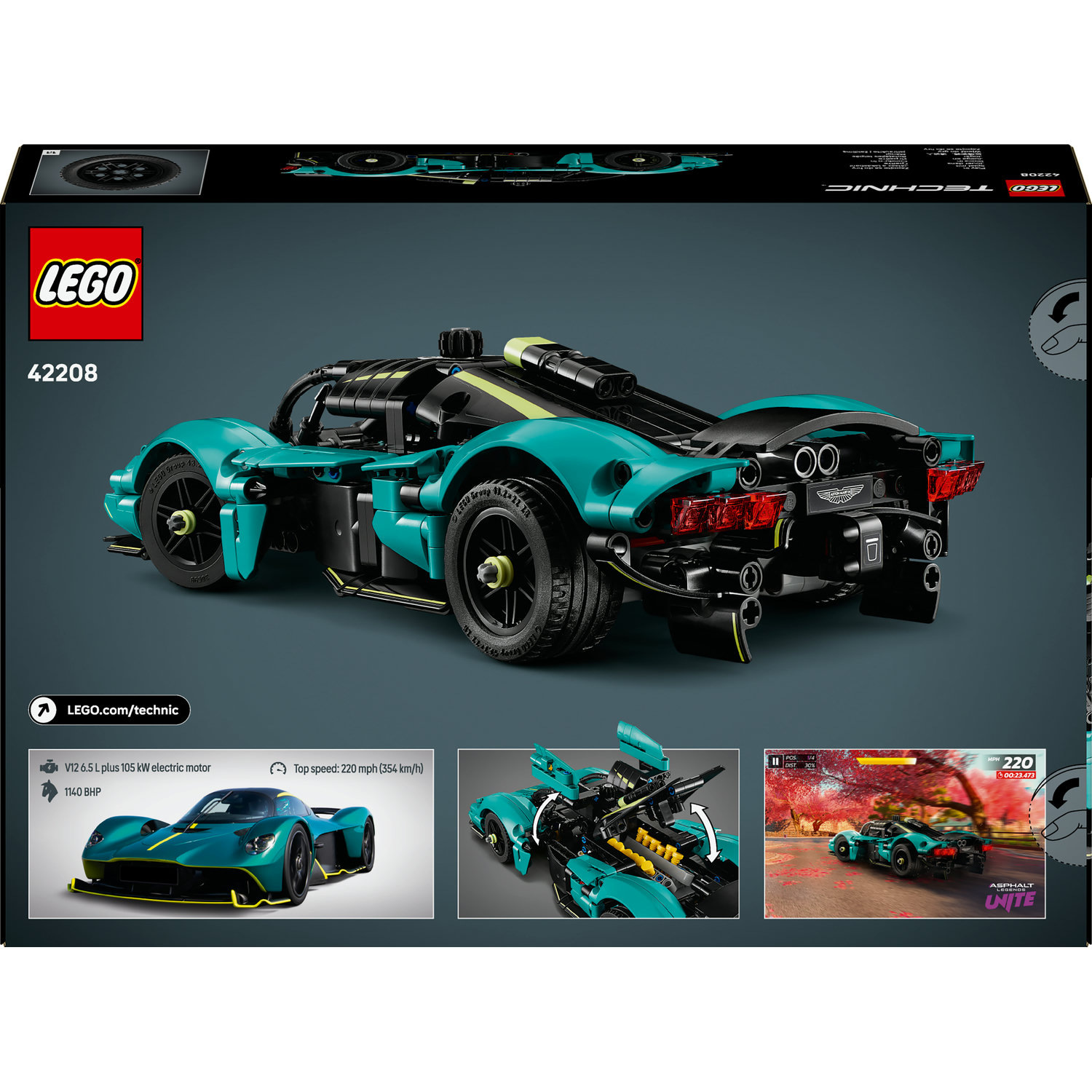 LEGO® Technic 42208 Aston Martin Valkyrie - Obrázek 10