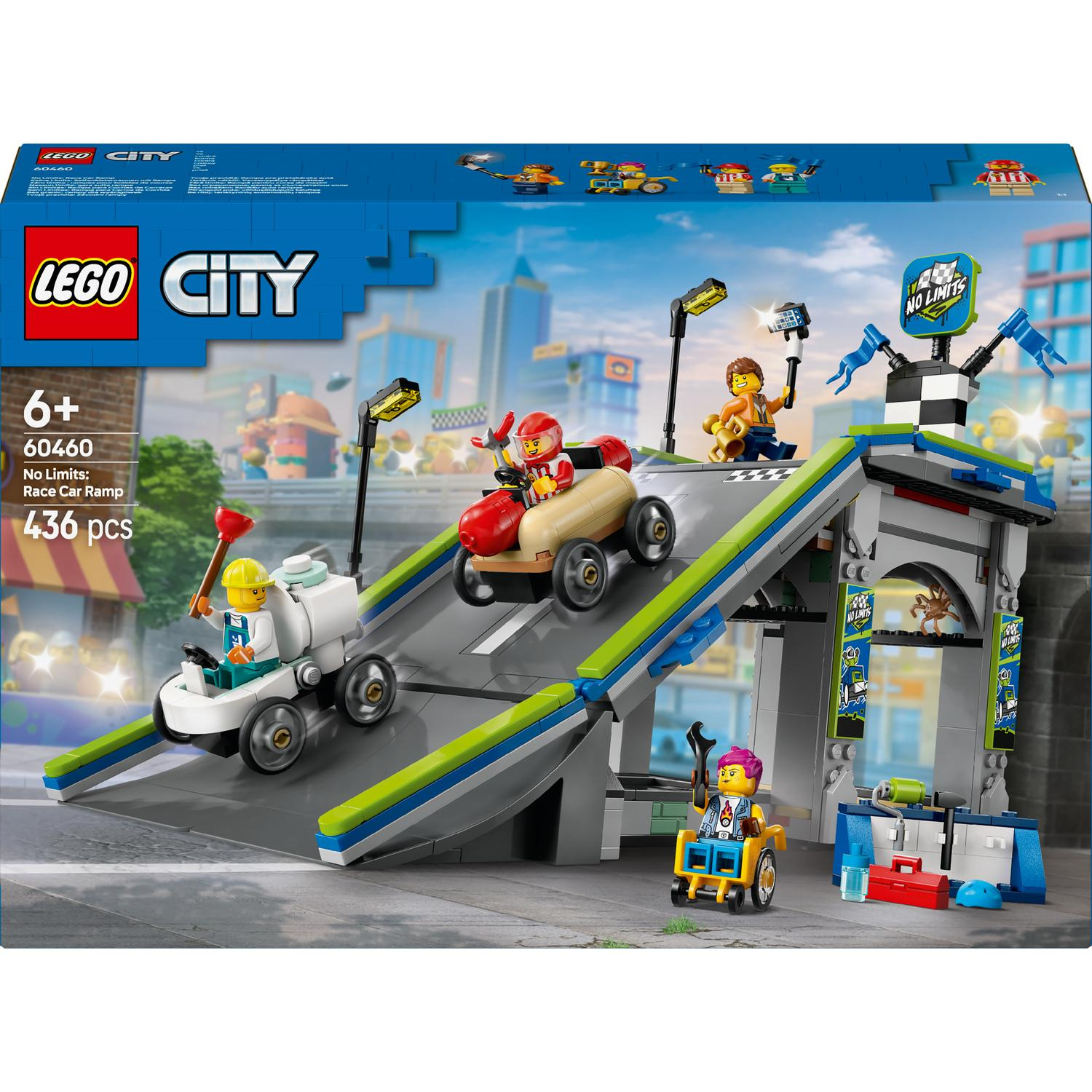 LEGO® City 60460 Tvoje pravidla: Závodní dráha s rampami - Obrázek 9
