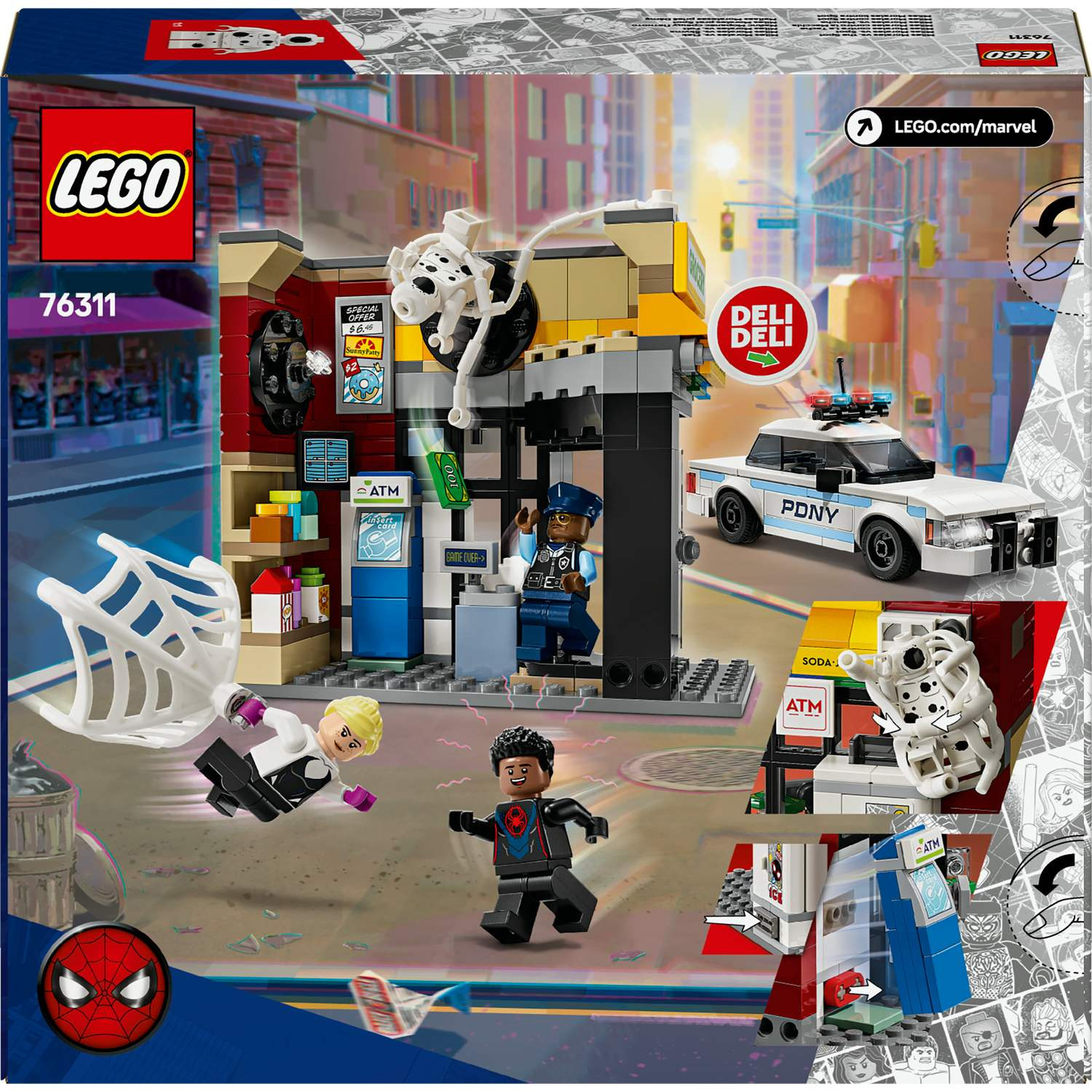 LEGO® Marvel 76311 Spider-Verse: Miles Morales vs. Flek - Obrázek 10