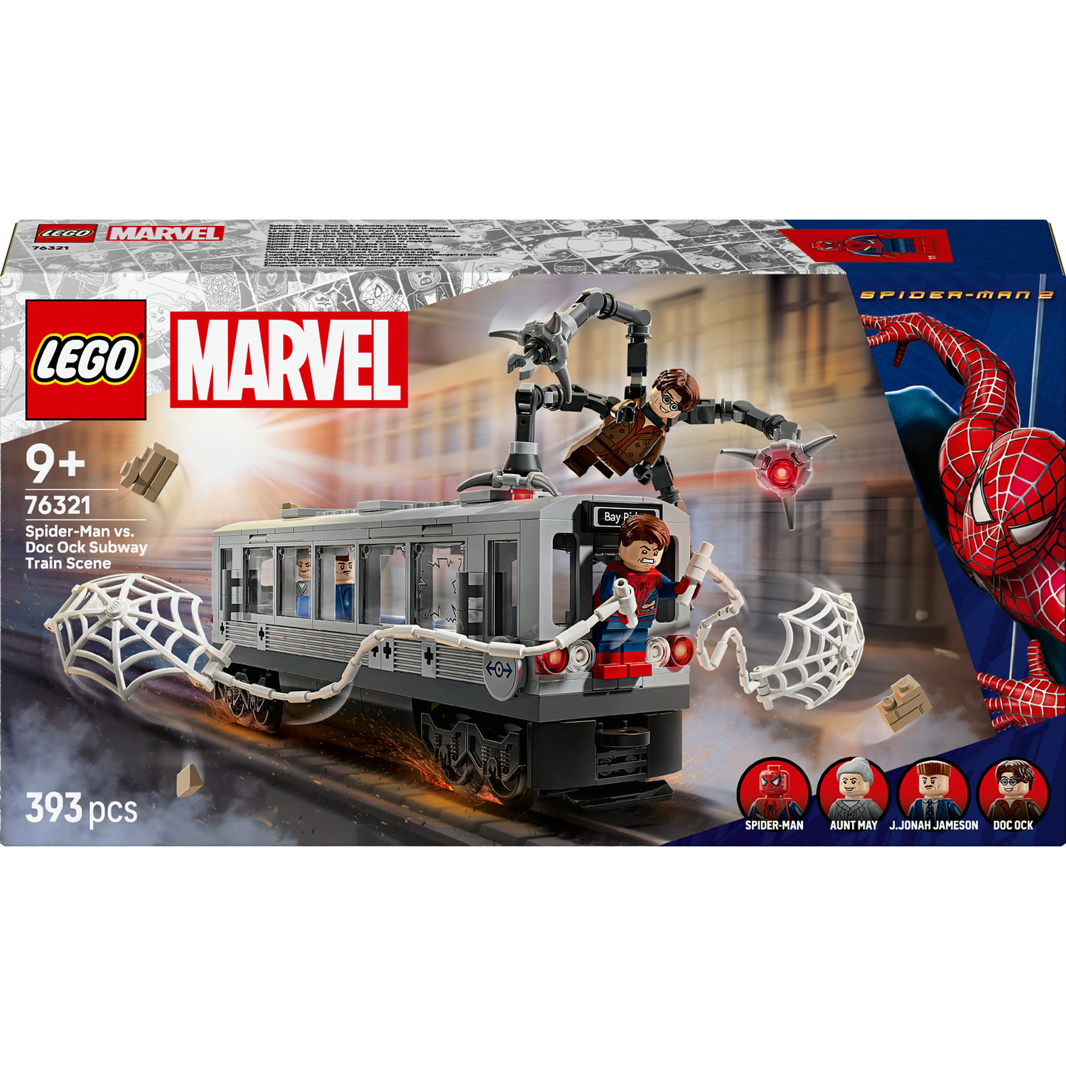 LEGO® Marvel 76321 Spider-Man vs. Doc Ock Scéna v metru - Obrázek 9