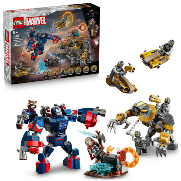 LEGO® Marvel 76322 Avengers Endgame Thor vs. Chitauri