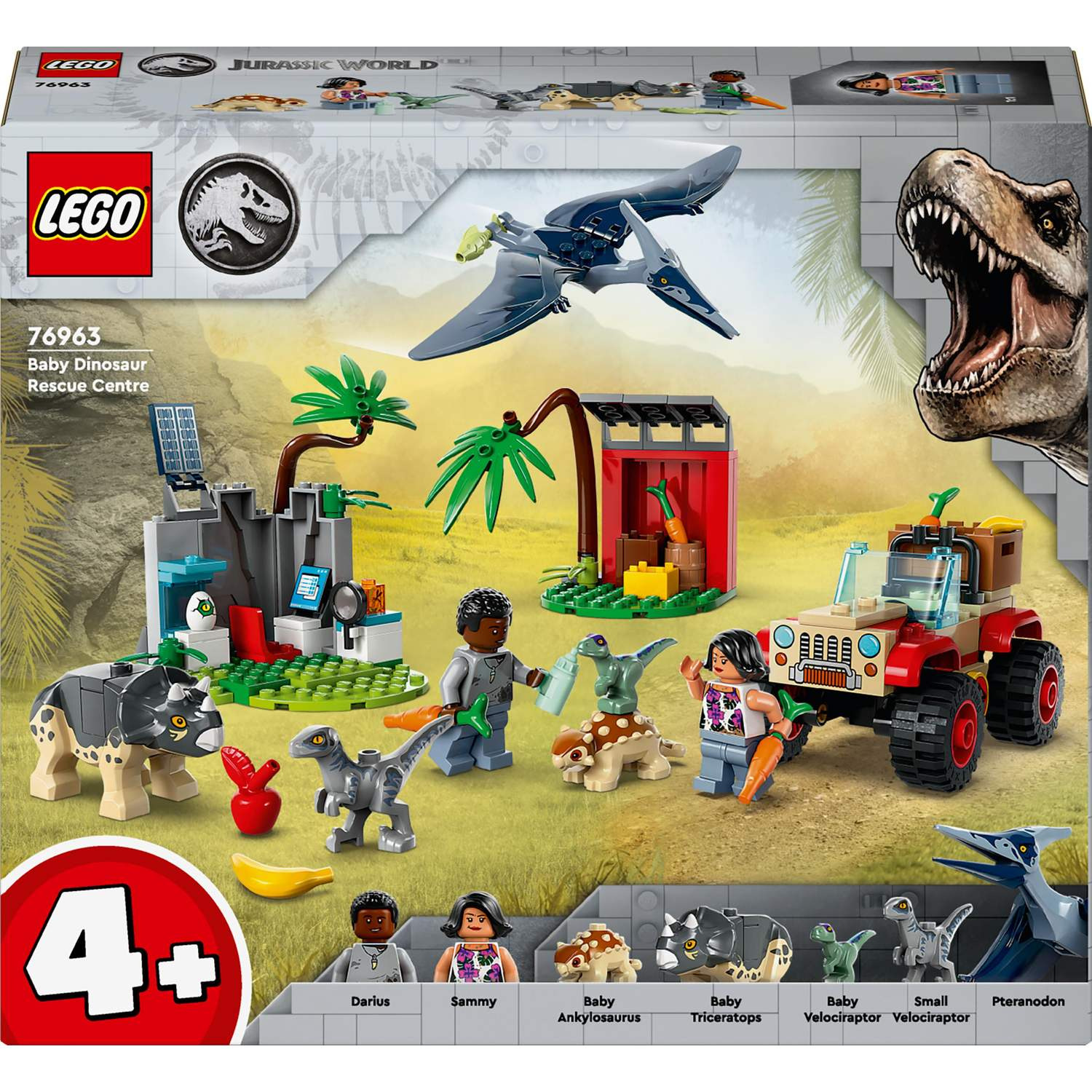 LEGO® Jurassic World 76963 Záchranářské středisko pro dinosauří mláďata - Obrázek 9