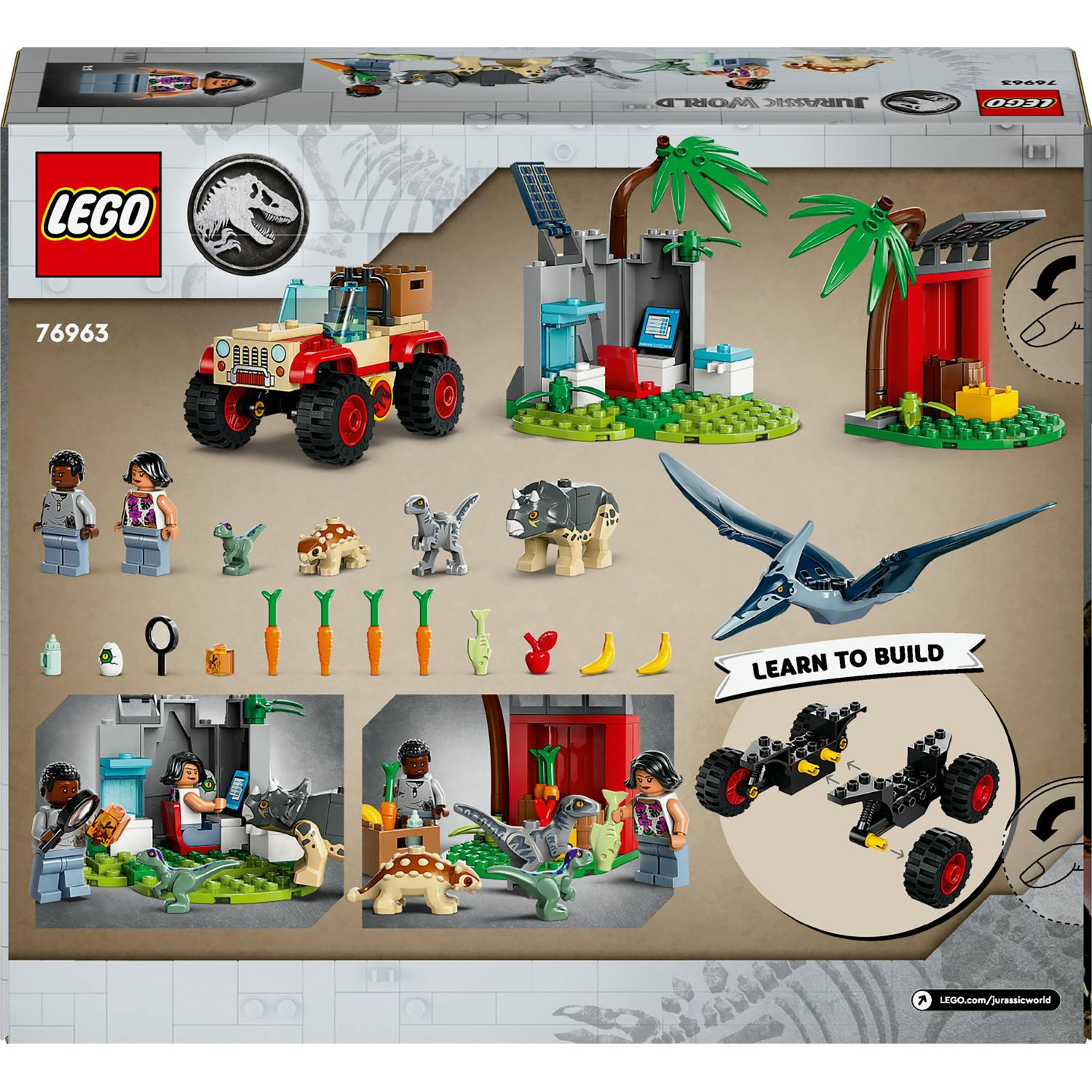 LEGO® Jurassic World 76963 Záchranářské středisko pro dinosauří mláďata - Obrázek 10