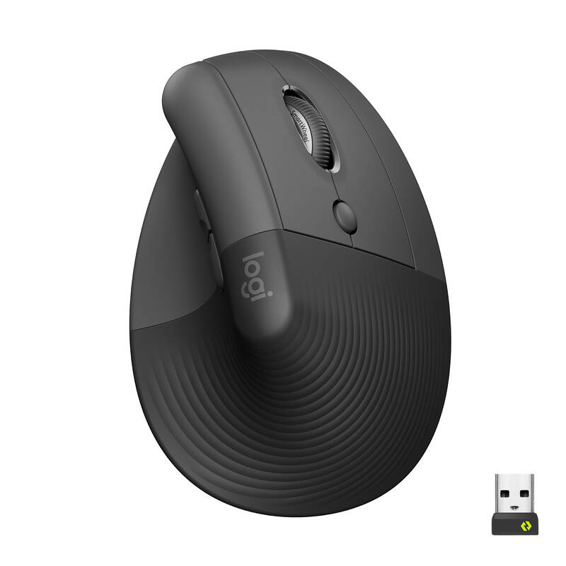 Logitech Lift Vertical Ergonomic (910-006473) šedá