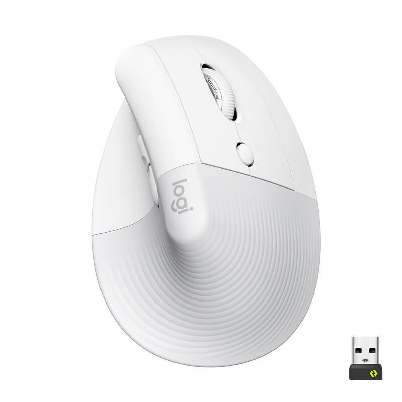 Logitech Lift Vertical Ergonomic (910-006475) bílá