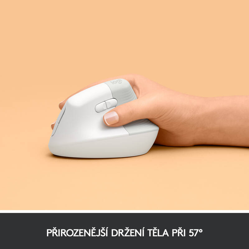 Logitech Lift Vertical Ergonomic (910-006475) bílá - Obrázek 4