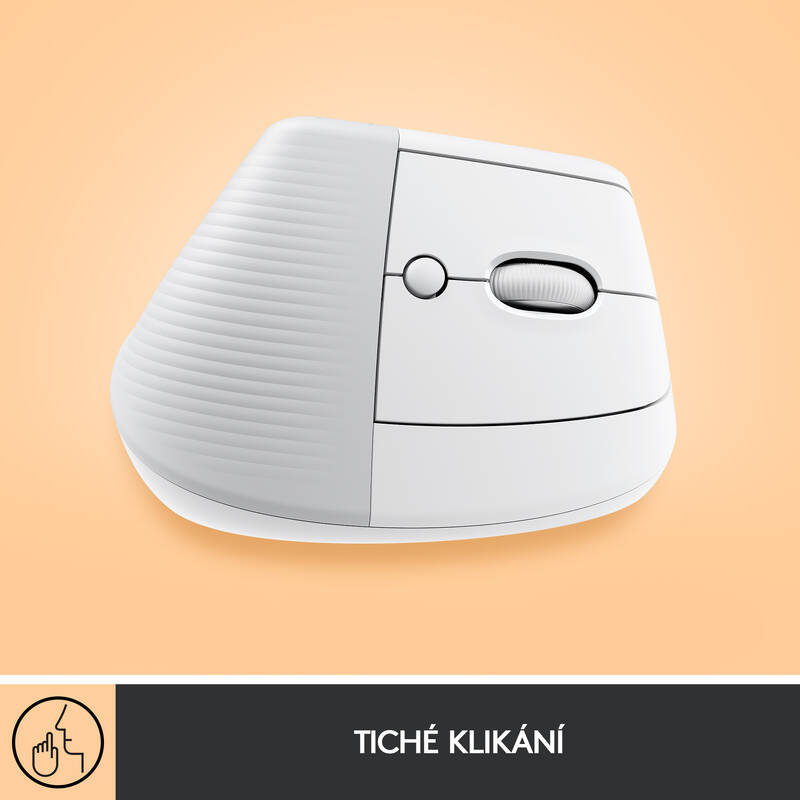 Logitech Lift Vertical Ergonomic (910-006475) bílá - Obrázek 6