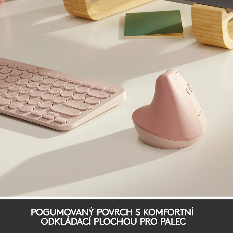 Logitech Lift Vertical Ergonomic (910-006478) růžová - Obrázek 3