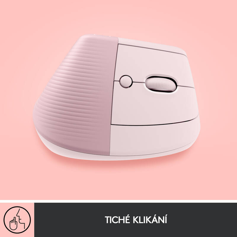 Logitech Lift Vertical Ergonomic (910-006478) růžová - Obrázek 6