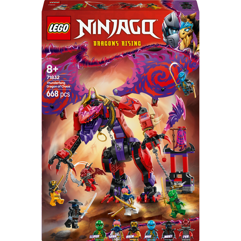 LEGO Ninjago 71832 Drak chaosu Thunderfang - Obrázek 8