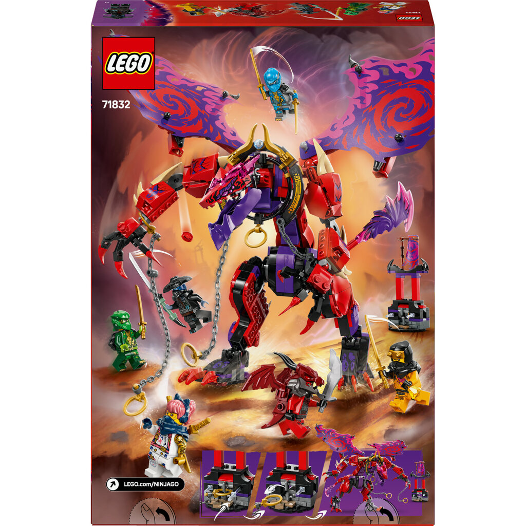 LEGO Ninjago 71832 Drak chaosu Thunderfang - Obrázek 9