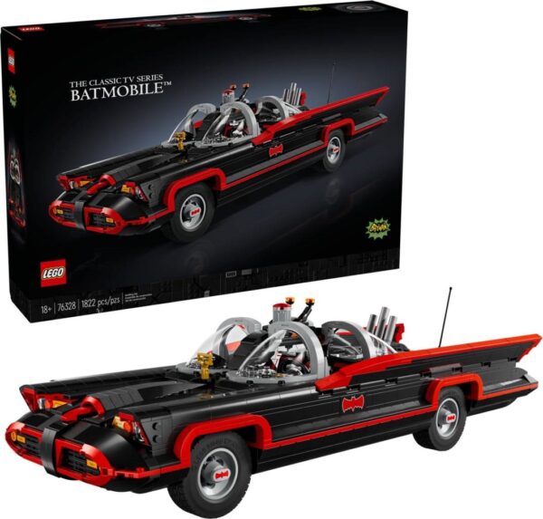LEGO® DC Batman™ 76328 Batman™: Batmobil z klasického TV seriálu