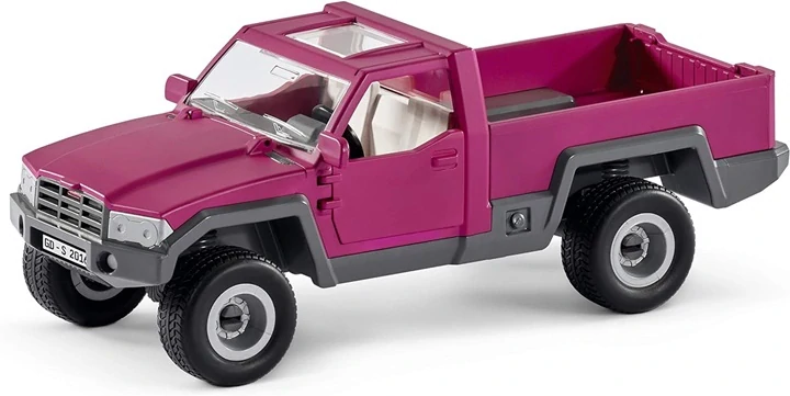 Schleich Pick-up s koňským přívěsem - Obrázek 3