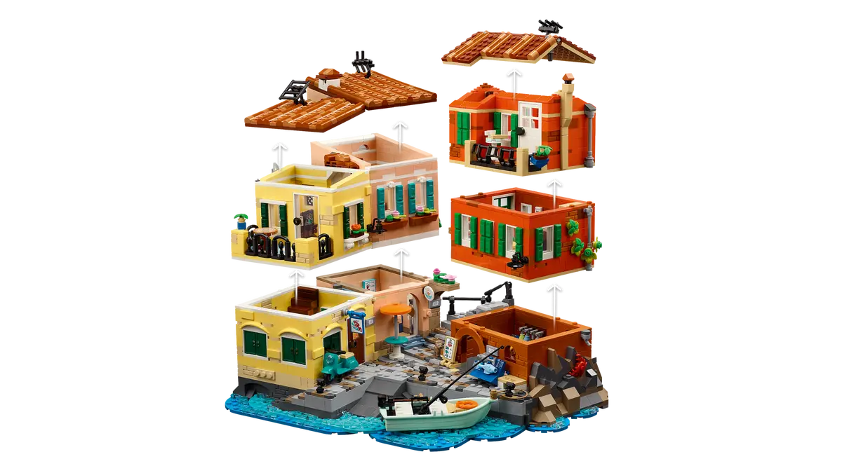 LEGO® Ideas 21359 Italská riviéra - Obrázek 14