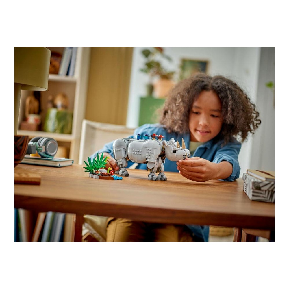 LEGO® CREATOR 31171 Divoká zvířata: Majestátní nosorožec s ptáčky - Obrázek 5