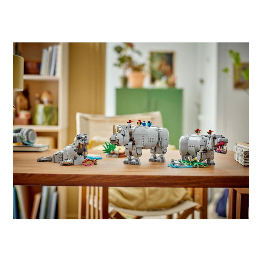 LEGO® CREATOR 31171 Divoká zvířata: Majestátní nosorožec s ptáčky - Obrázek 6