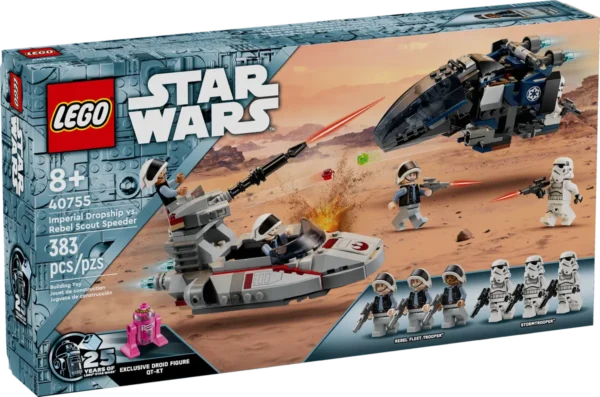 LEGO Star Wars 40755 Imperiální výsadková loď vs. povstalecký průzkumný spídr