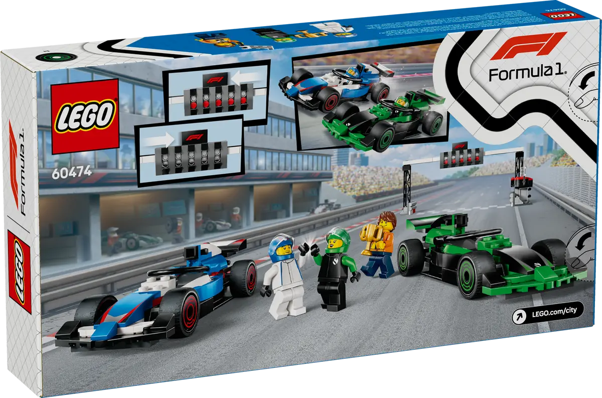 LEGO® City 60474 Padok F1 s formulemi VCARB a Sauber - Obrázek 3