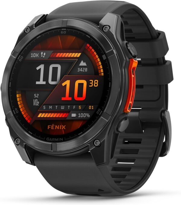 Garmin Fenix 8 AMOLED 51mm Slate Gray Steel/Black 010-02905-00
